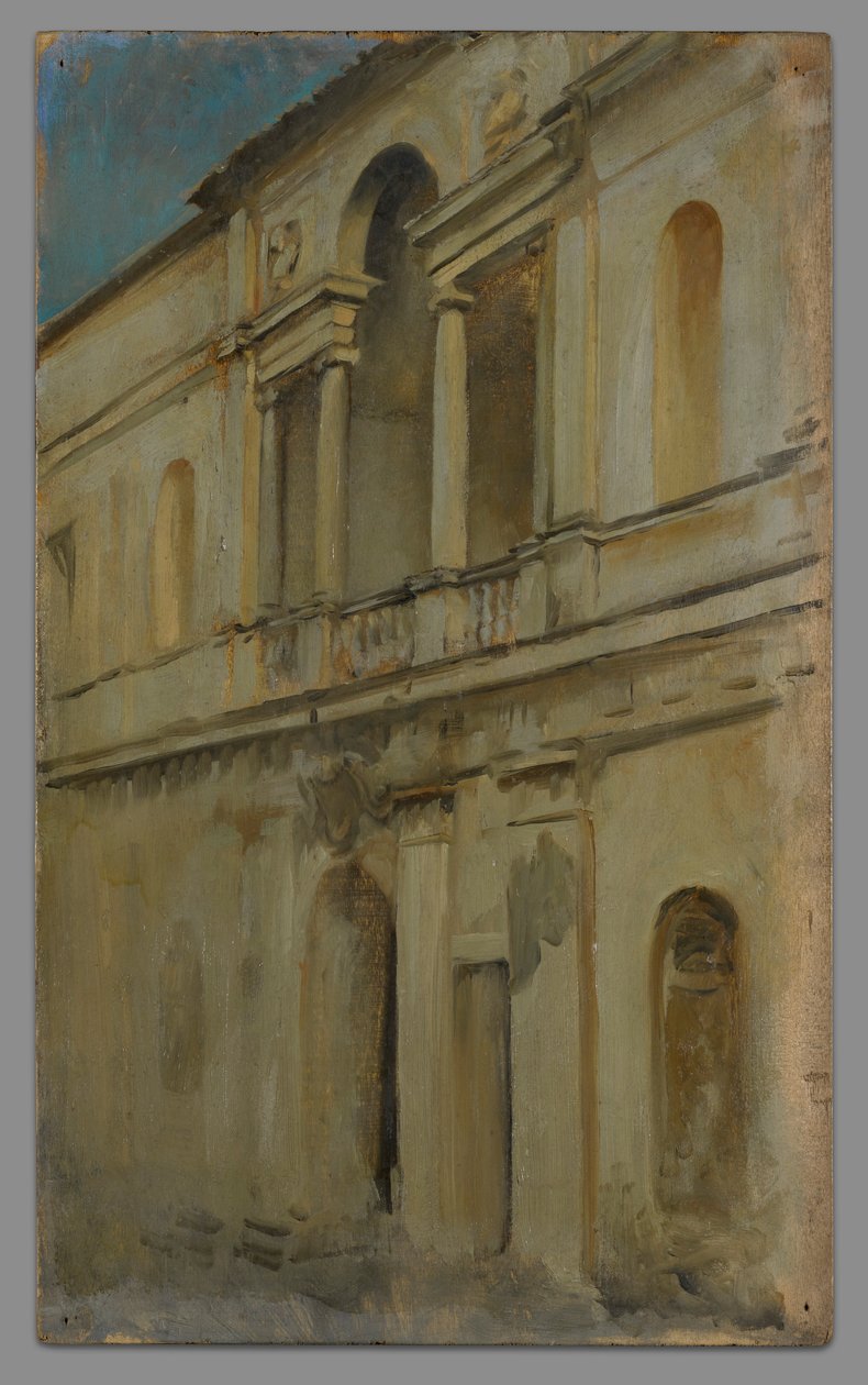 Studio architettonico da Edwin Austin Abbey