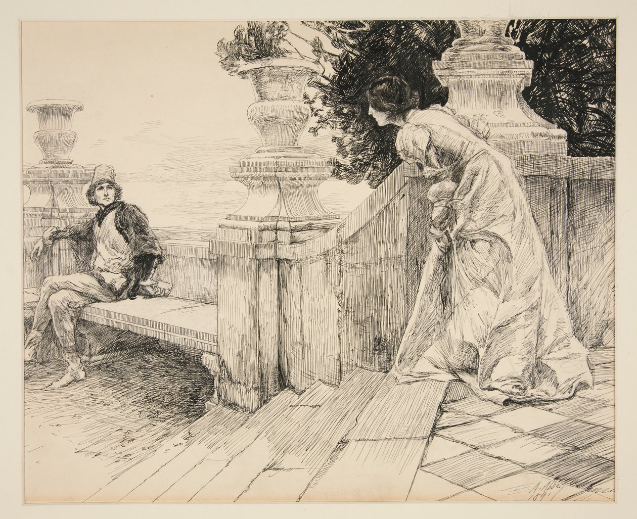 Beatrice da Edwin Austin Abbey