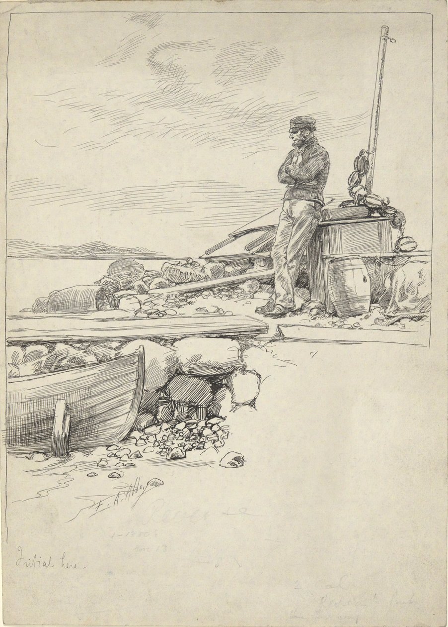 Capitano Sandy da Edwin Austin Abbey