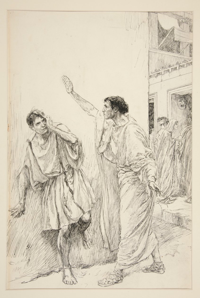 Dromio di Efeso da Edwin Austin Abbey