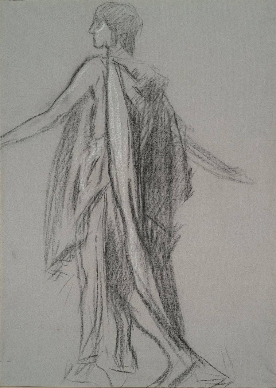 Studio iniziale per da Edwin Austin Abbey