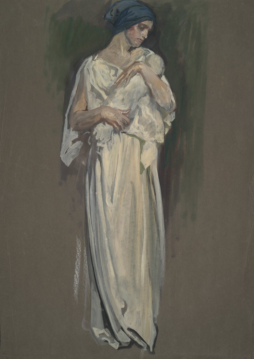 Studio preliminare da Edwin Austin Abbey