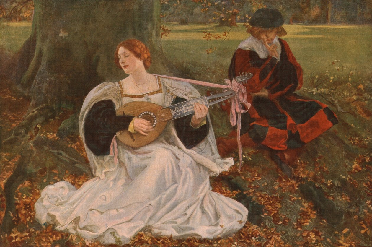 Bella è il mio amore da Edwin Austin Abbey