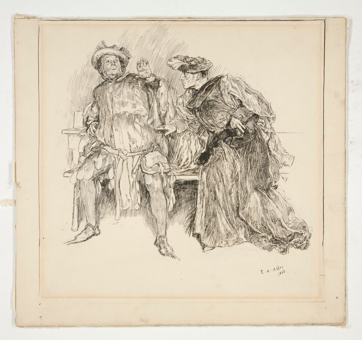 Falstaff da Edwin Austin Abbey