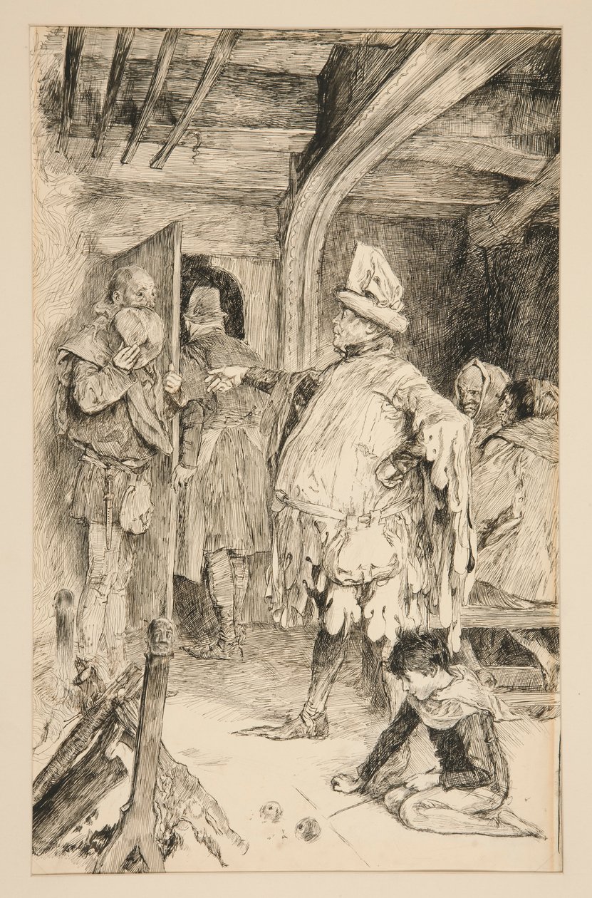 Falstaff da Edwin Austin Abbey