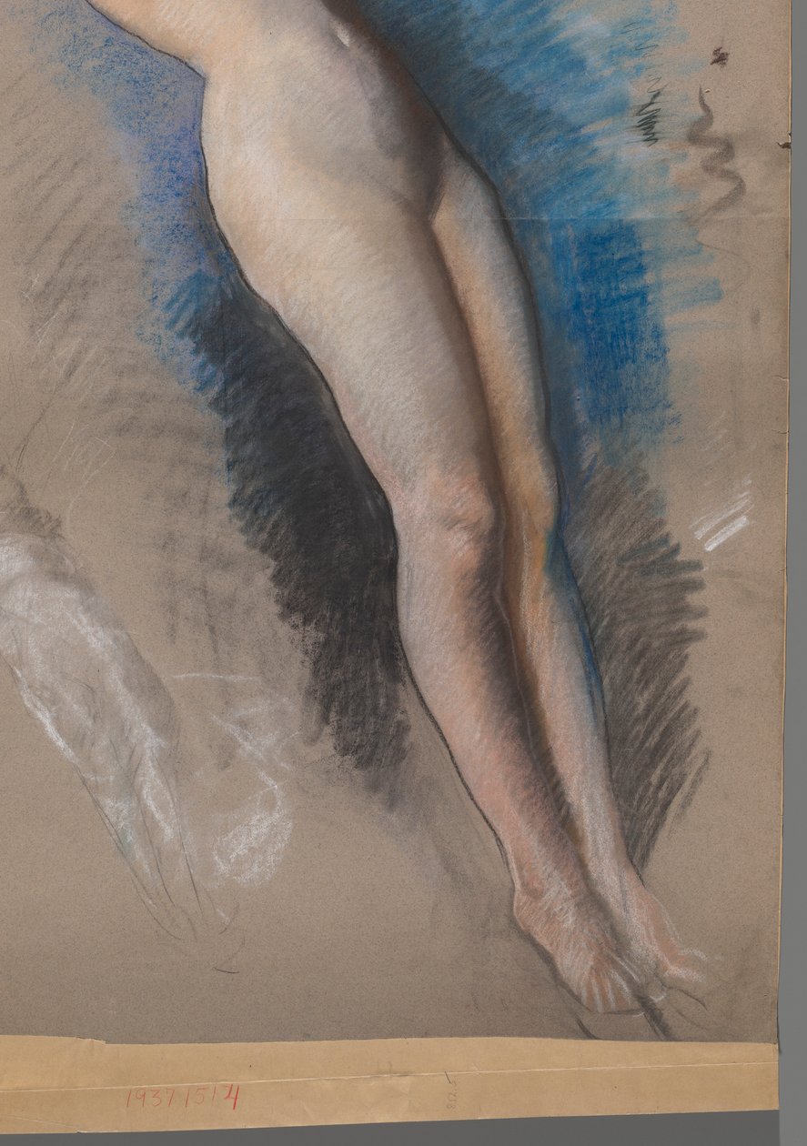 Studio di figura per da Edwin Austin Abbey