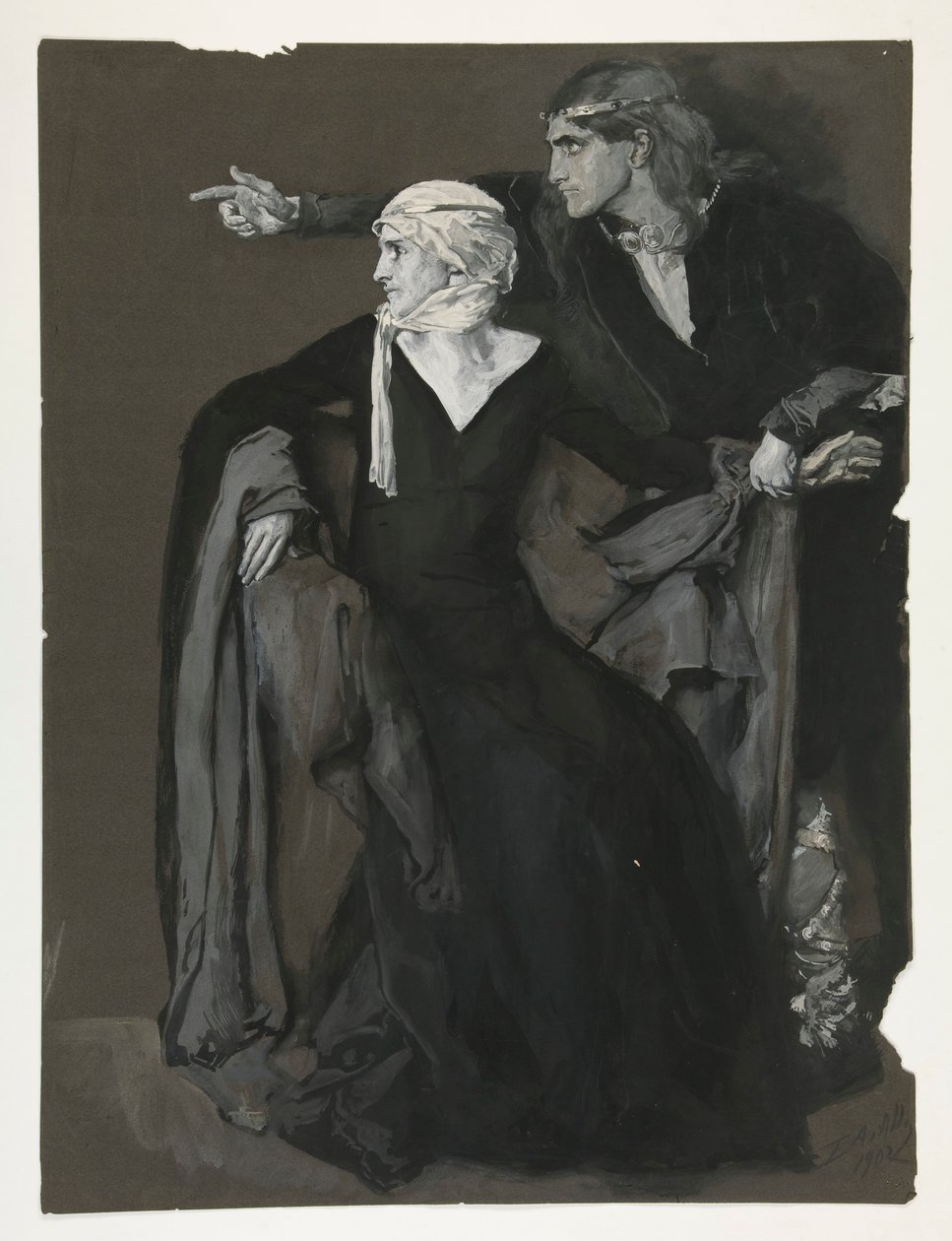 Amleto da Edwin Austin Abbey
