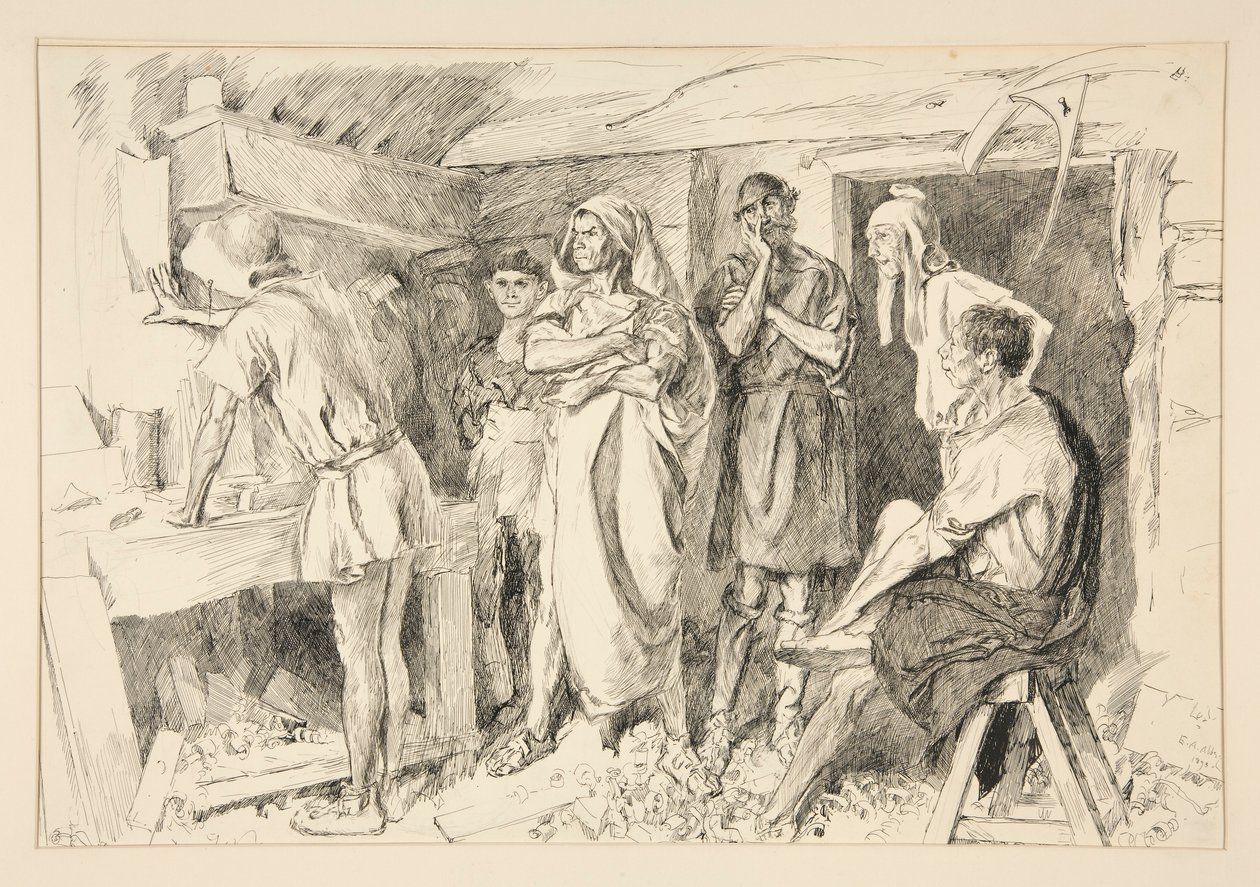 Nel cotogno da Edwin Austin Abbey