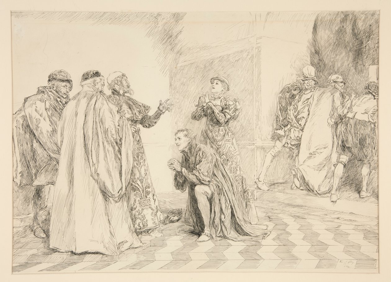 Lucentio da Edwin Austin Abbey