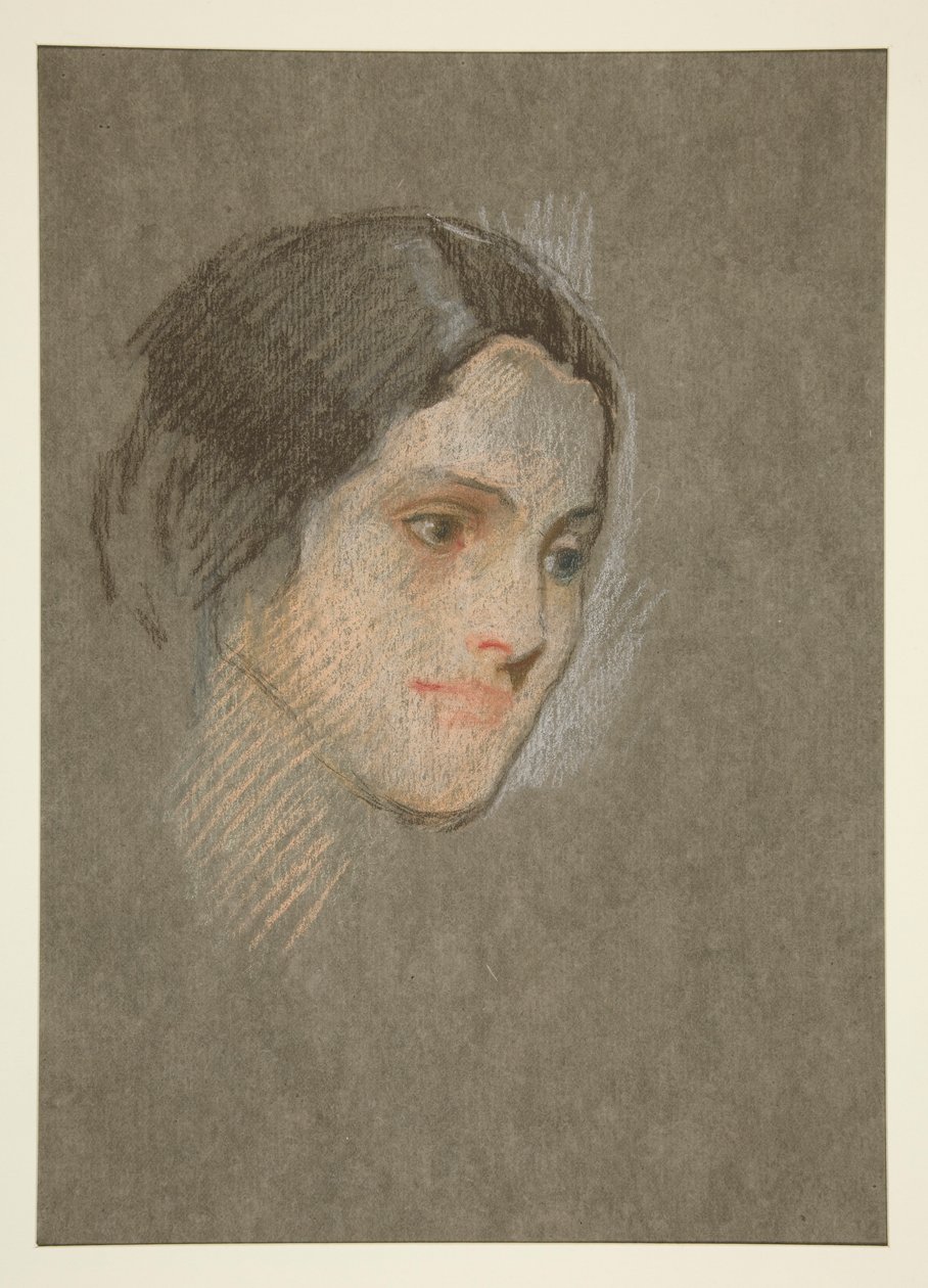 Ritratto di una donna non identificata da Edwin Austin Abbey