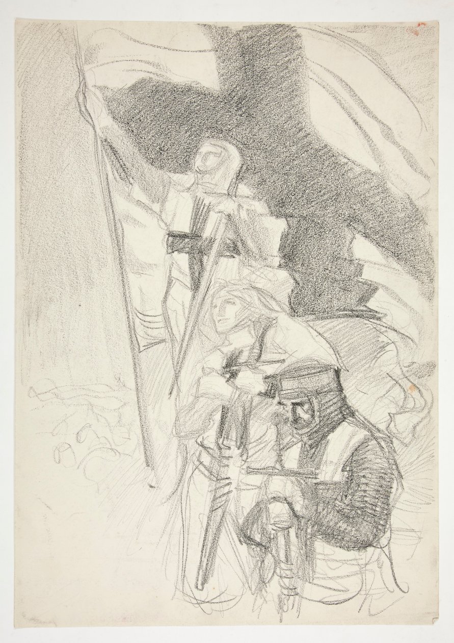 Studio per da Edwin Austin Abbey