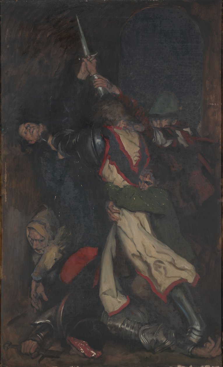 Il cavaliere di basso grado da Edwin Austin Abbey