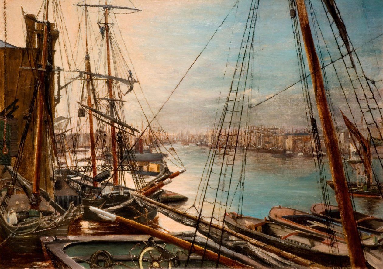 La piscina, Londra, 1878 da Edwin Edwards