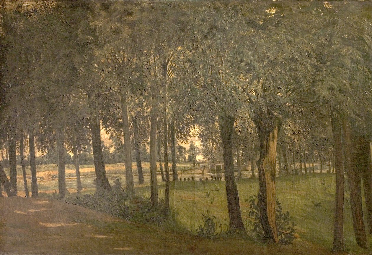 Sotto i salici, Sunbury-on-Thames, Middlesex da Edwin Edwards
