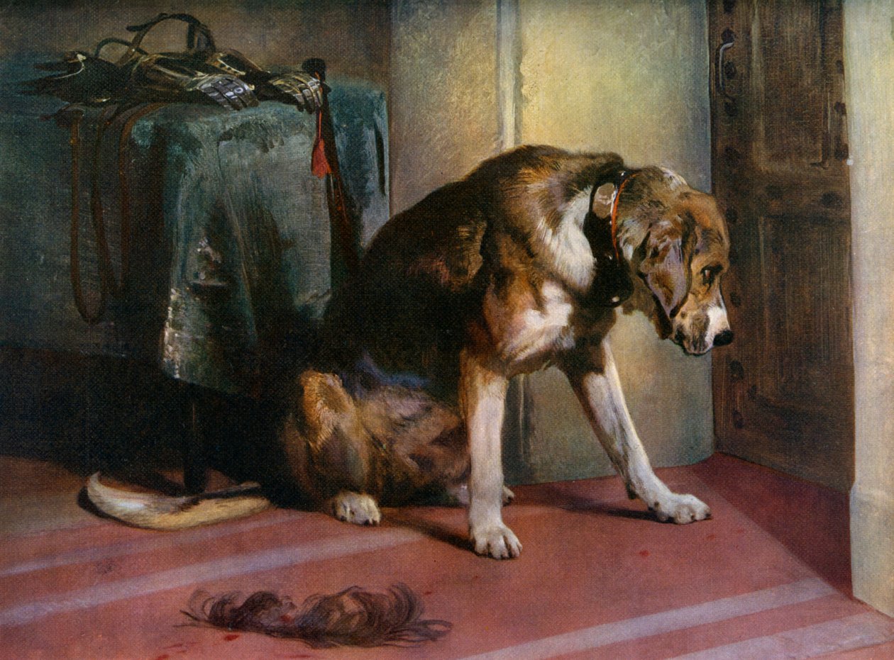 Suspense, XIX secolo da Edwin Landseer