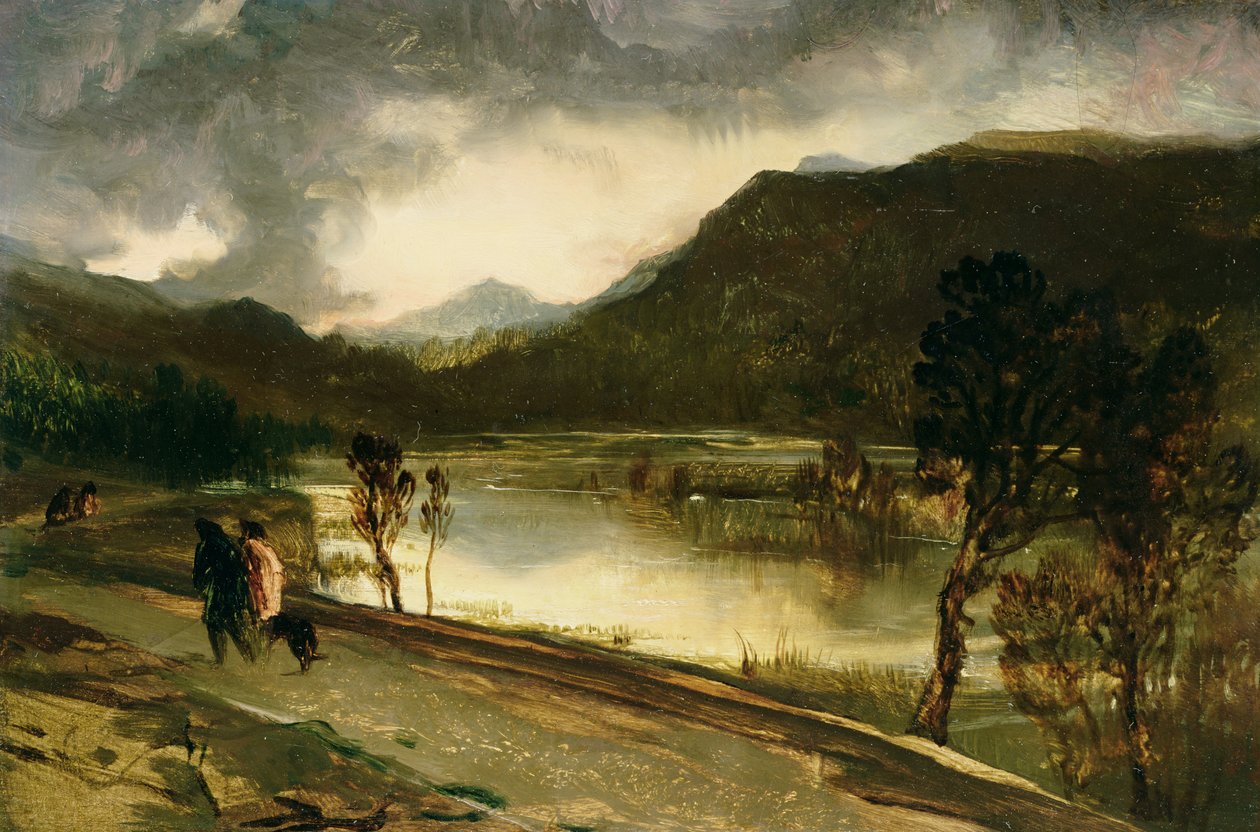 Un lago delle Highlands da Edwin Landseer
