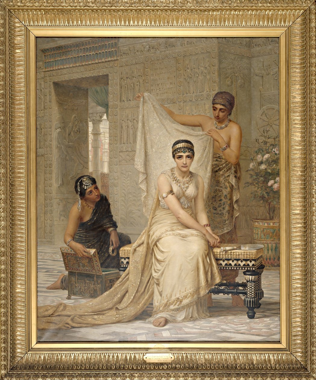 La regina Ester da Edwin Long