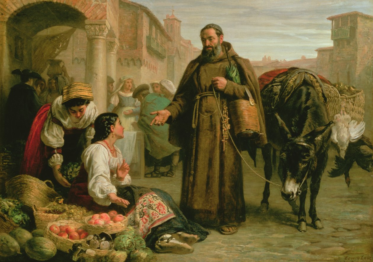 Città spagnola da Edwin Longsden Long