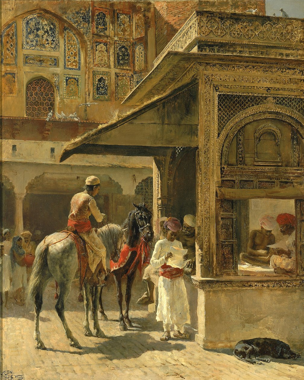 Mercanti indù da Edwin Lord Weeks