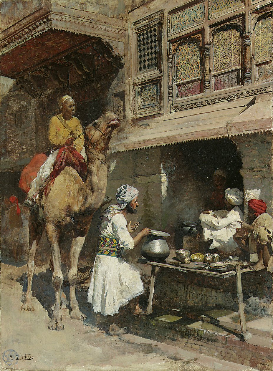 La bottega del fabbro da Edwin Lord Weeks