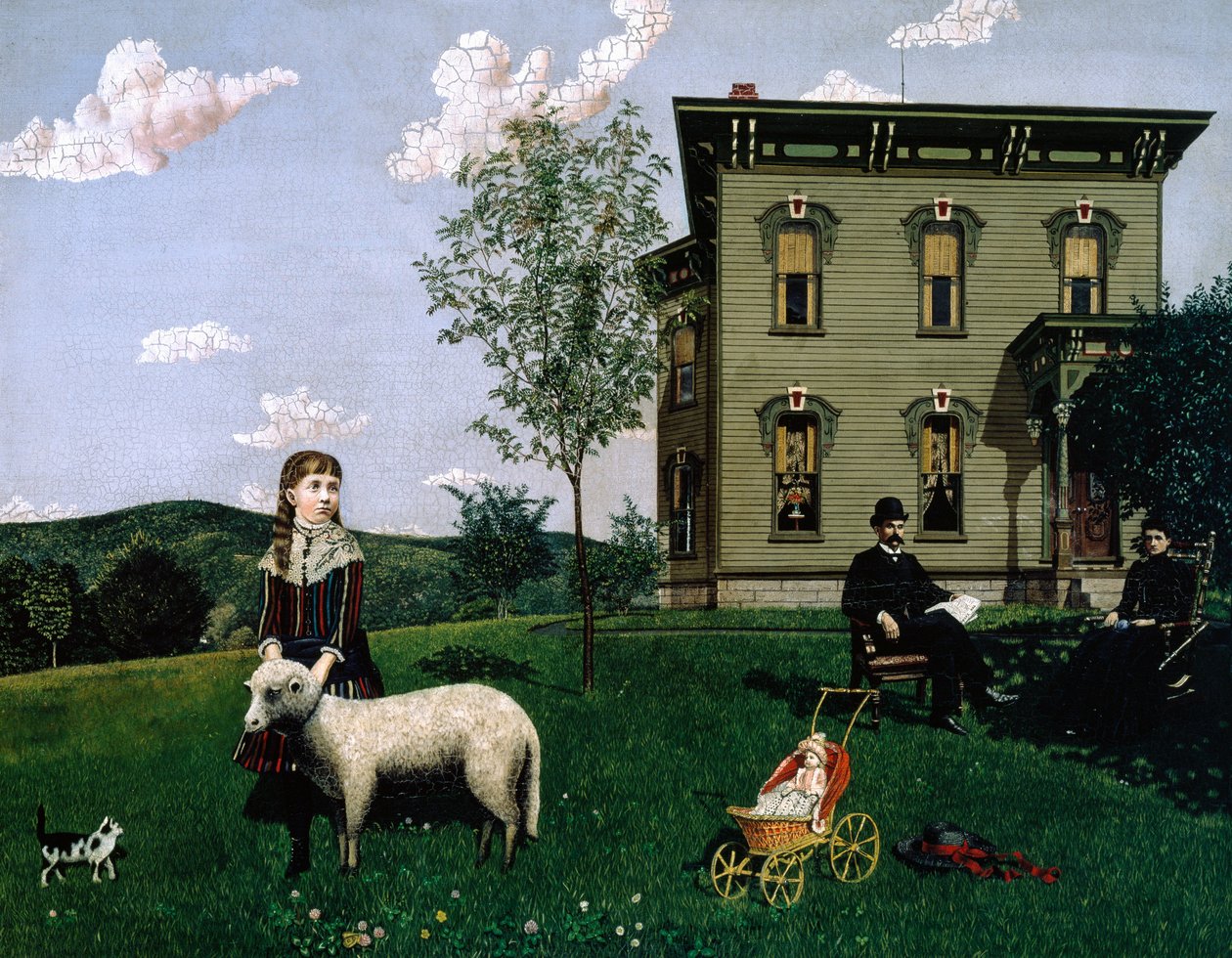 Quadro del lutto da Edwin Romanzo Elmer