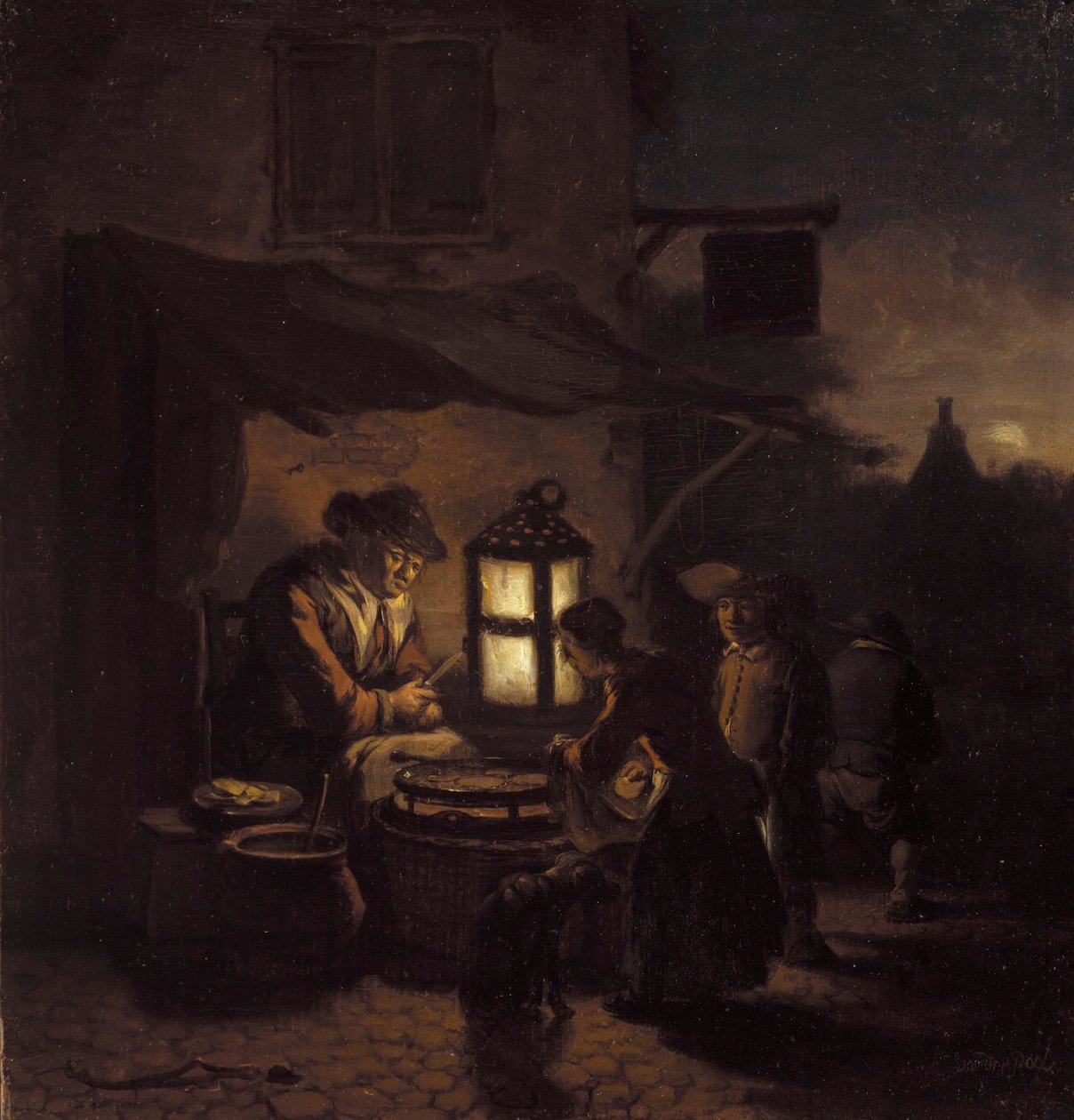 Il Creatore di Pancake da Egbert van der Poel