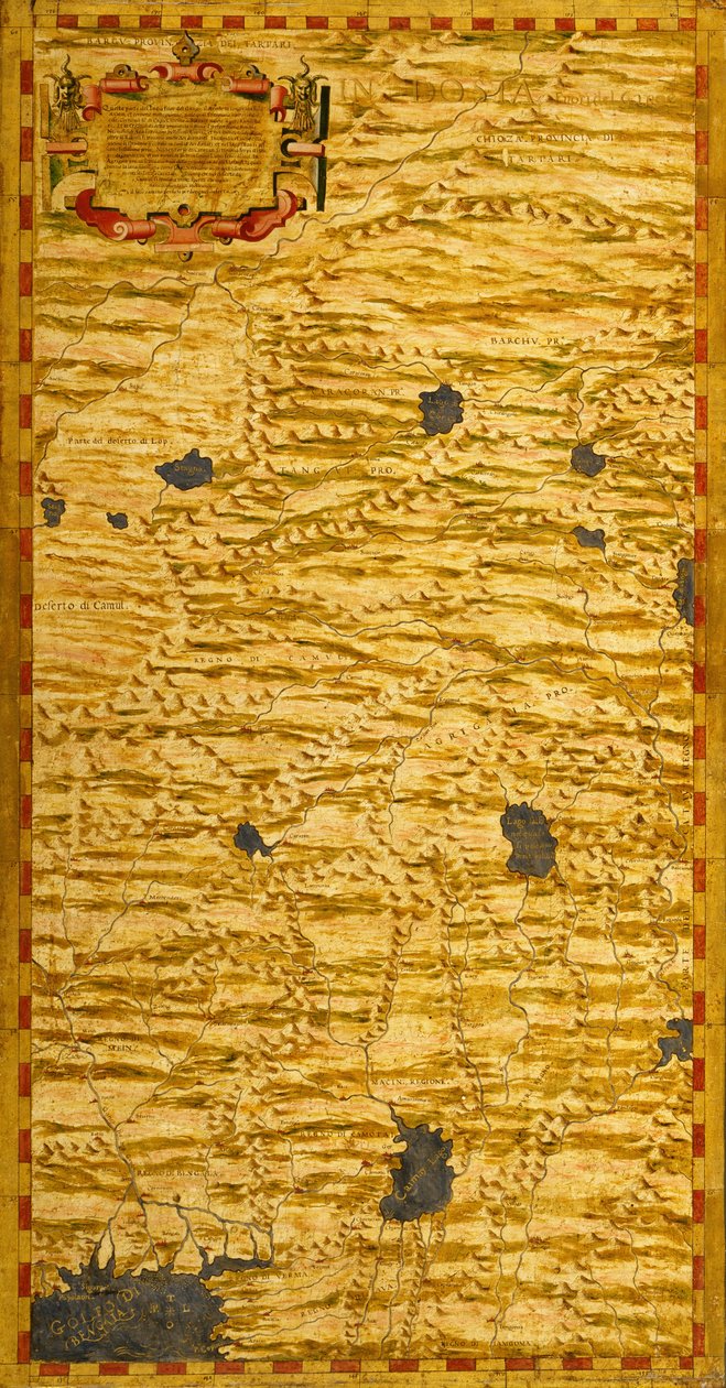 India nord-occidentale da Ignazio Danti
