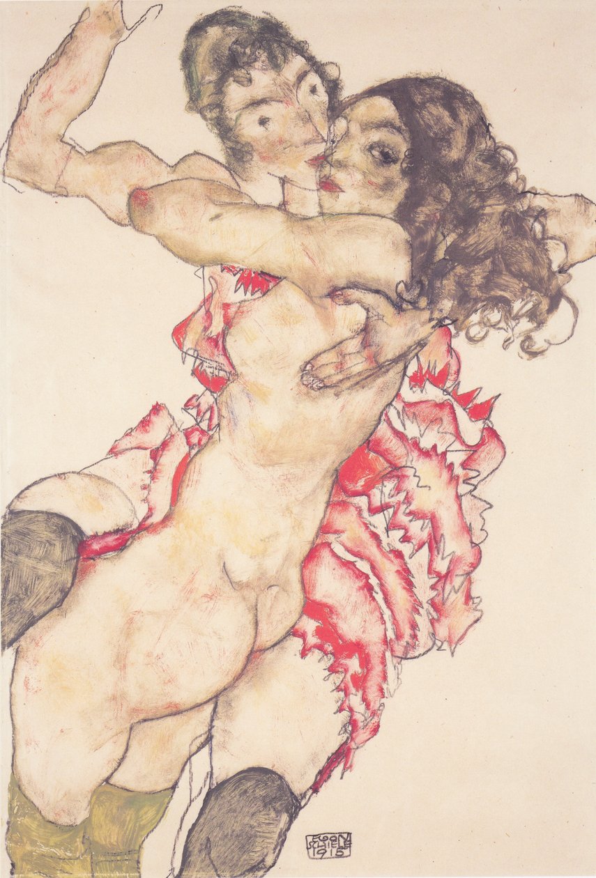 Due amiche da Egon Schiele