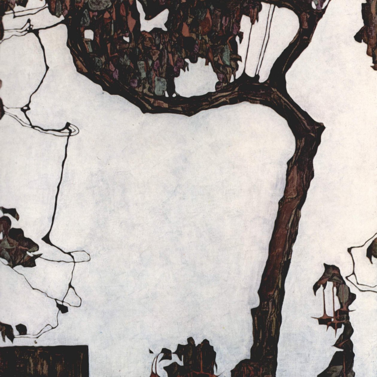 Albero di prugne da Egon Schiele