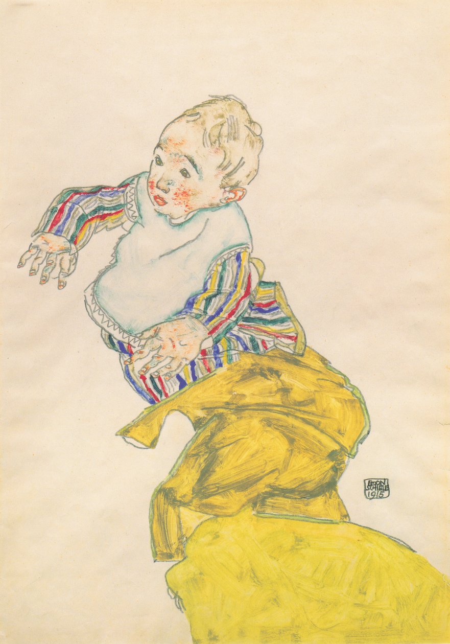 Il nipote di Schiele, Anton Peschka da Egon Schiele