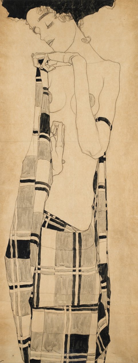 Ragazza in piedi da Egon Schiele