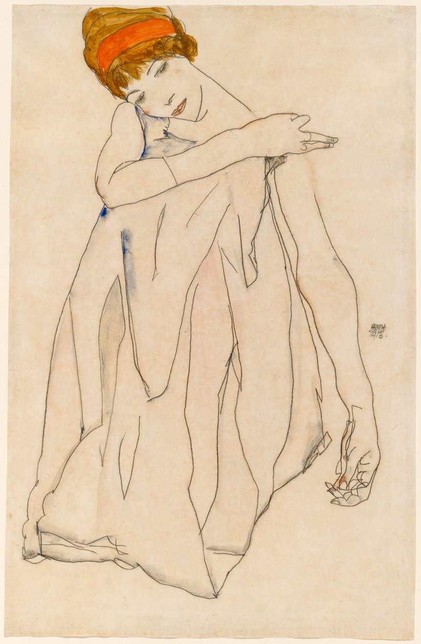 Ballerina (Die Tänzerin) da Egon Schiele