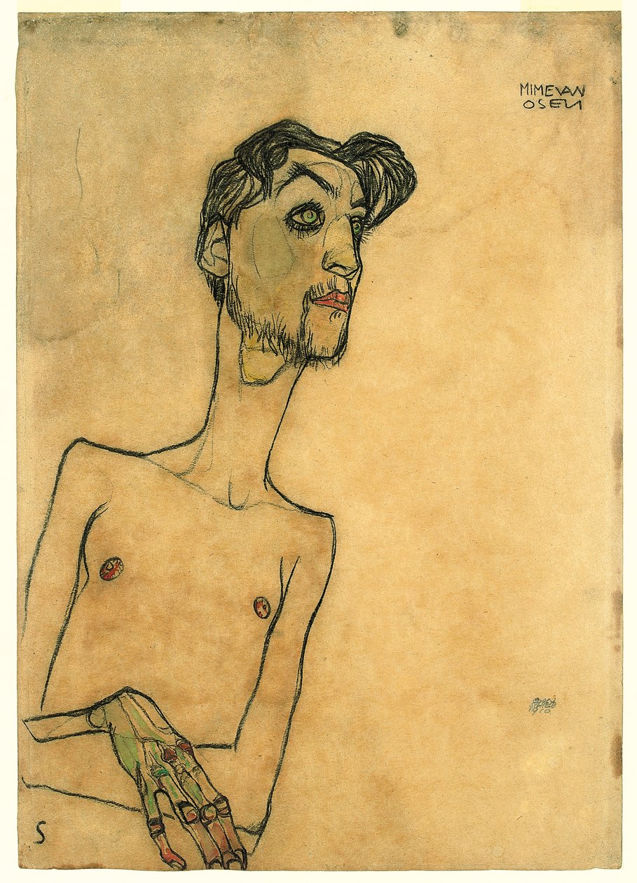 Mime van Osen da Egon Schiele
