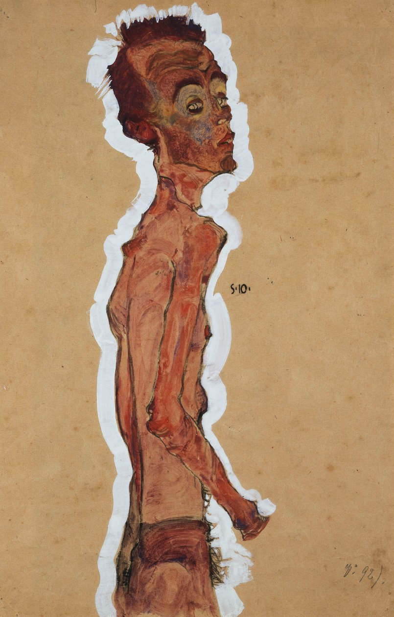 Autoritratto da Egon Schiele