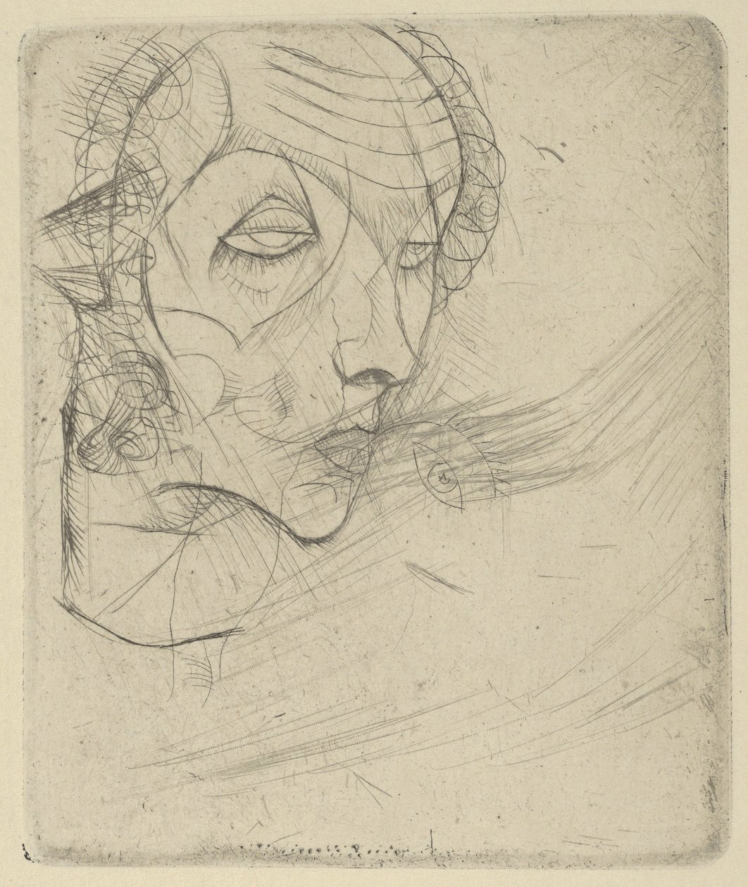 Autoritratto, 1914 da Egon Schiele