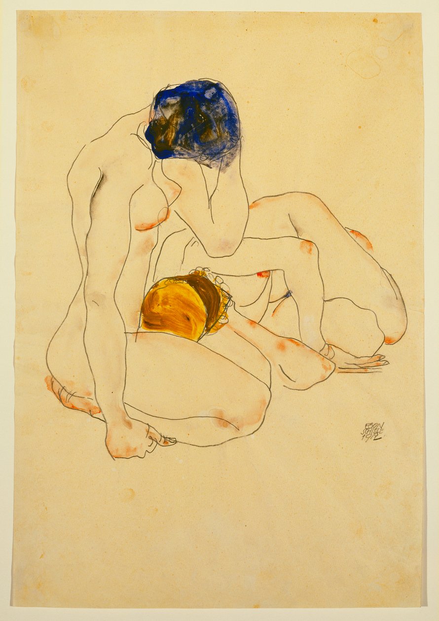 Due amici da Egon Schiele