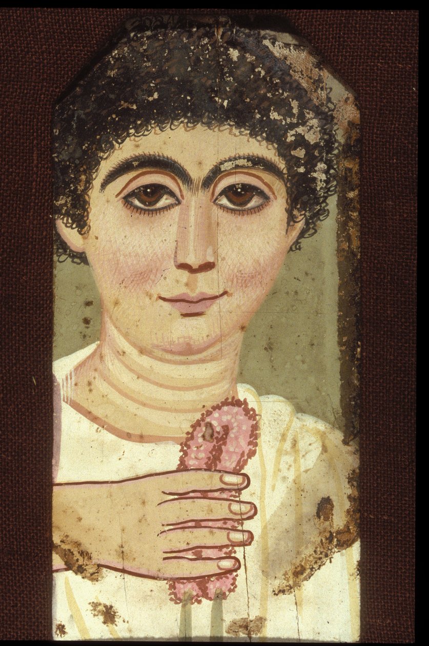 Ritratto di una donna da Egyptian