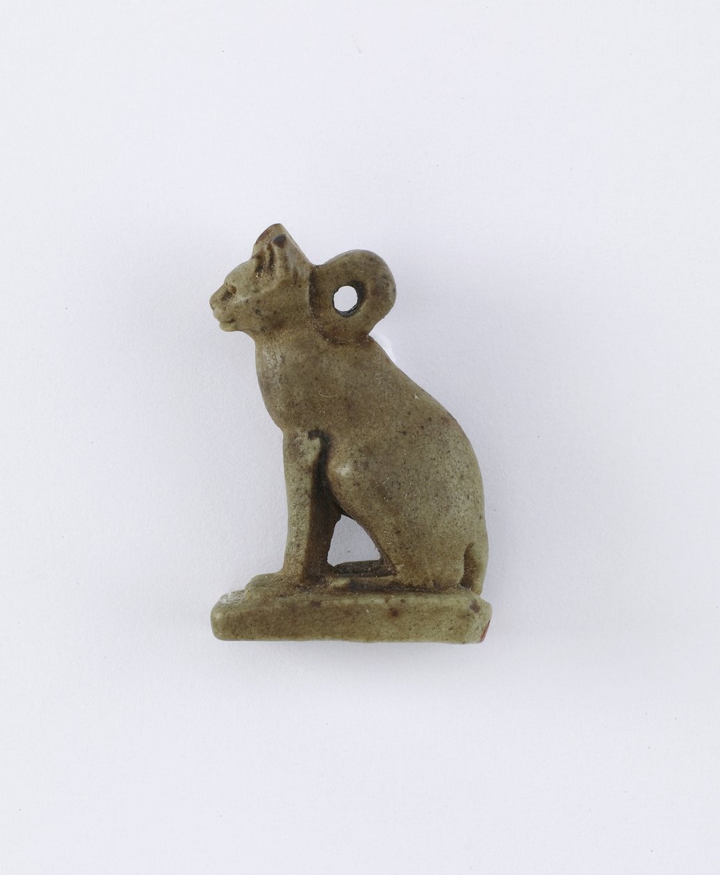 Gatto seduto, probabilmente Periodo Tardo o Periodo Saite, 664-525 a.C. da Egyptian