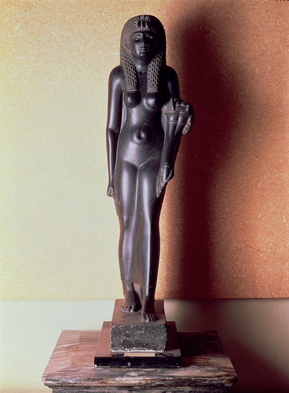 Statua della regina Arsinoe II (c.316-270 a.C.) da Egyptian