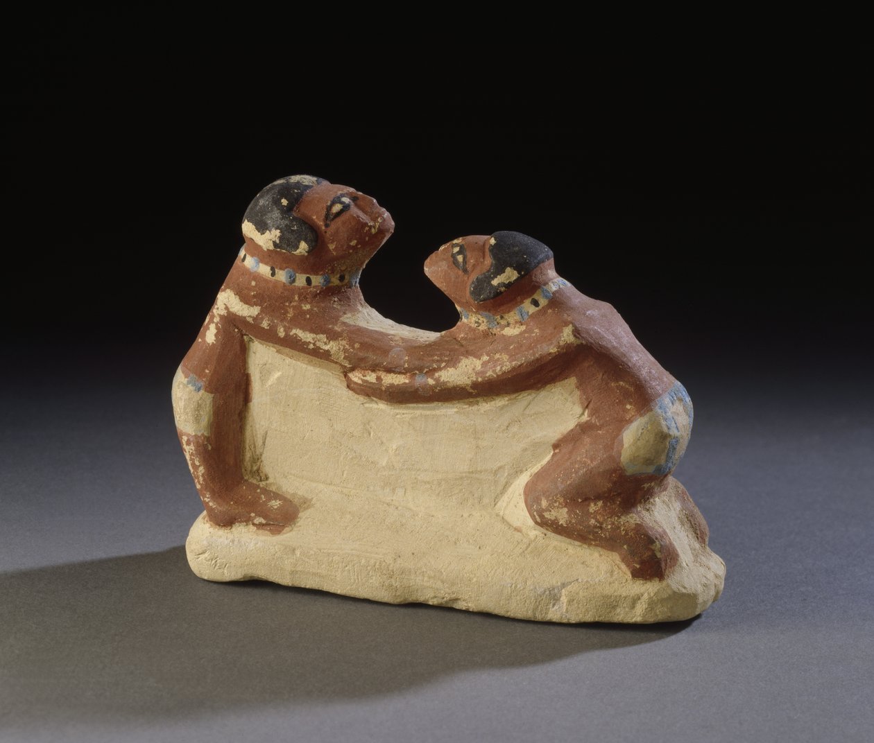 Statuetta di lottatori da Abydos, Egitto, Medio Regno, c.2181-1786 a.C. da Egyptian