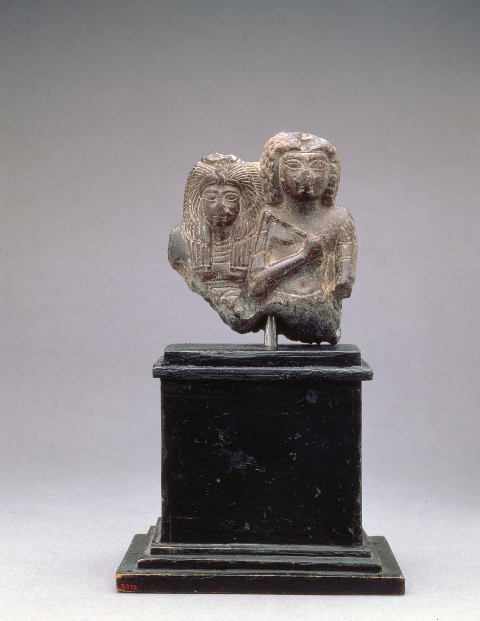 Re Amenofi I e sua madre, Ahmose-Nofretiri, probabilmente dal regno di Amenofi III, Nuovo Regno, 1390-1353 a.C. da Egyptian 19th Dynasty