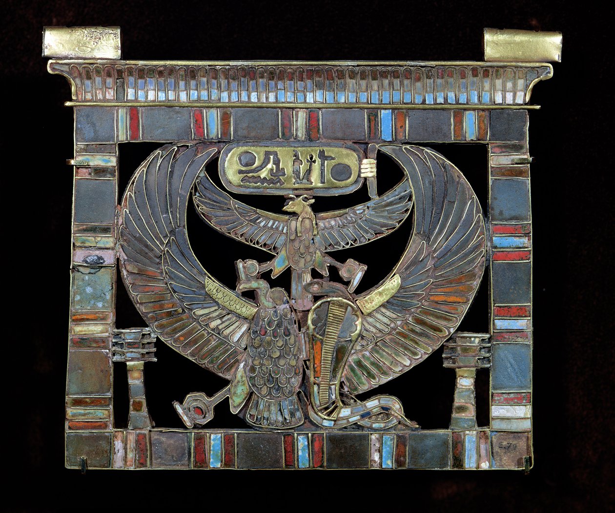 Pettorale di Ramesses II (1279-1213 a.C.) Nuovo Regno da Egyptian 19th Dynasty