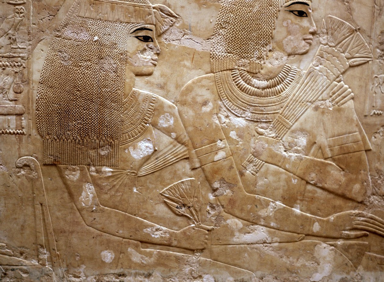 Ramose e sua moglie (rilievo) da Egyptian 18th Dynasty