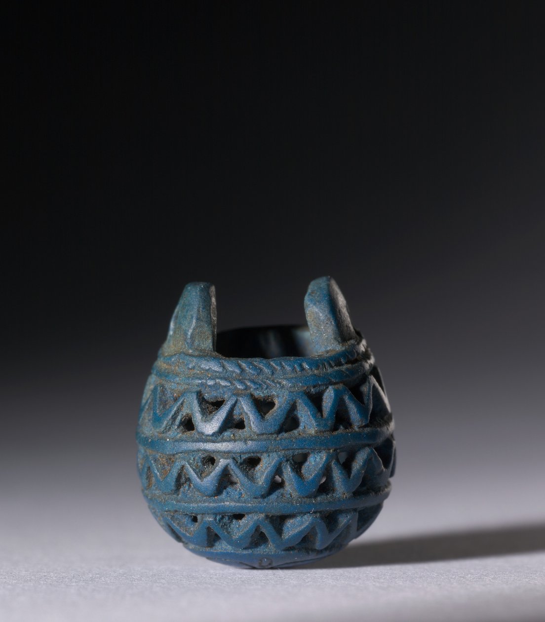 Modello di cesto come amuleto, c.1069-945 a.C. da Egyptian 21st Dynasty