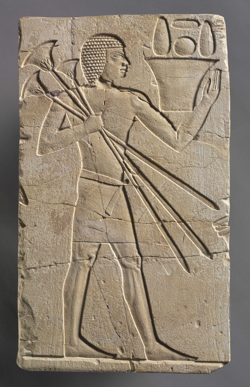 Portatore di offerte, c.667-647 a.C. da Egyptian 26th Dynasty