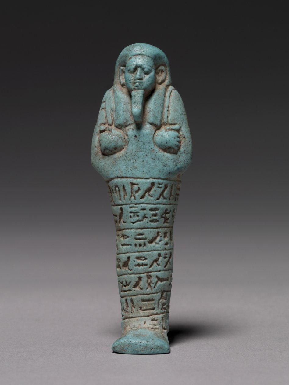 Shawabty di Ankh-Hor, 595-586 a.C. da Egyptian 26th Dynasty