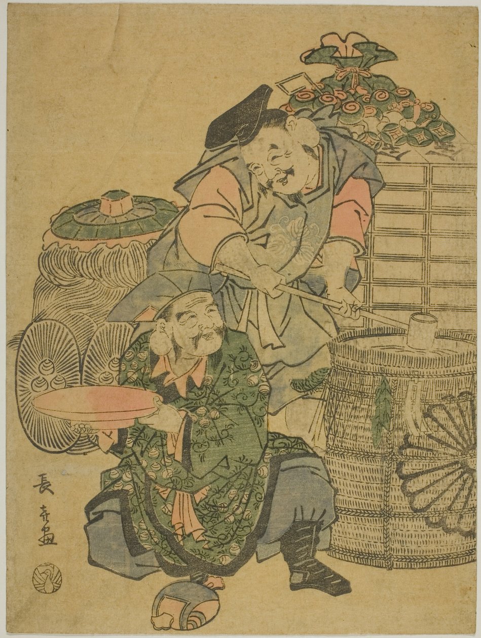 Degustazione di sake Ebisu e Daikokuten da Eishōsai Chōki