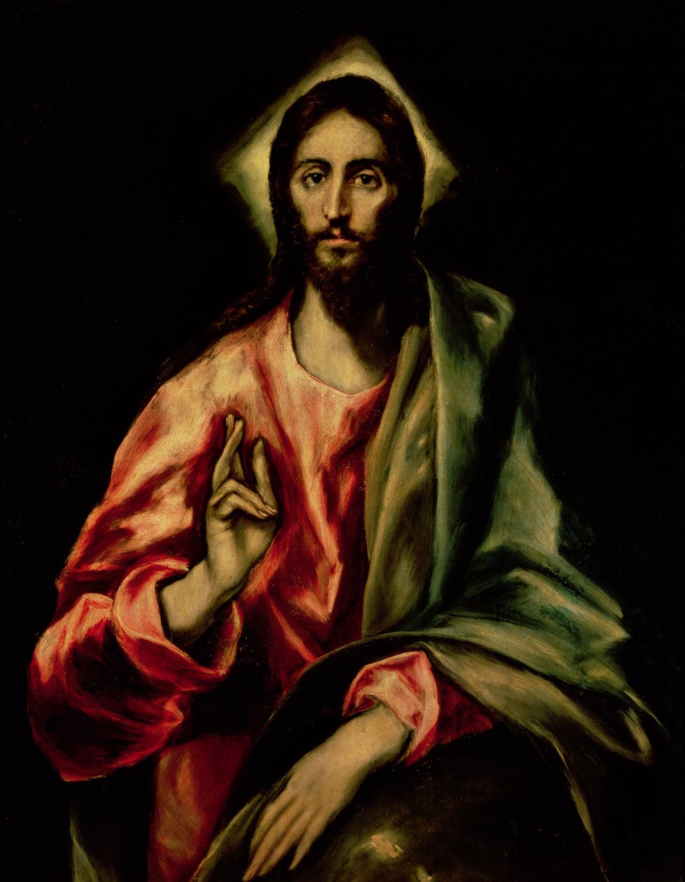 Cristo benedicente da El Greco