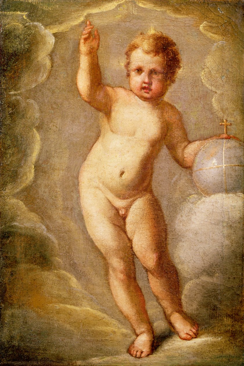 Il Bambino Gesù, Salvatore della Terra, c.1565 da El Greco