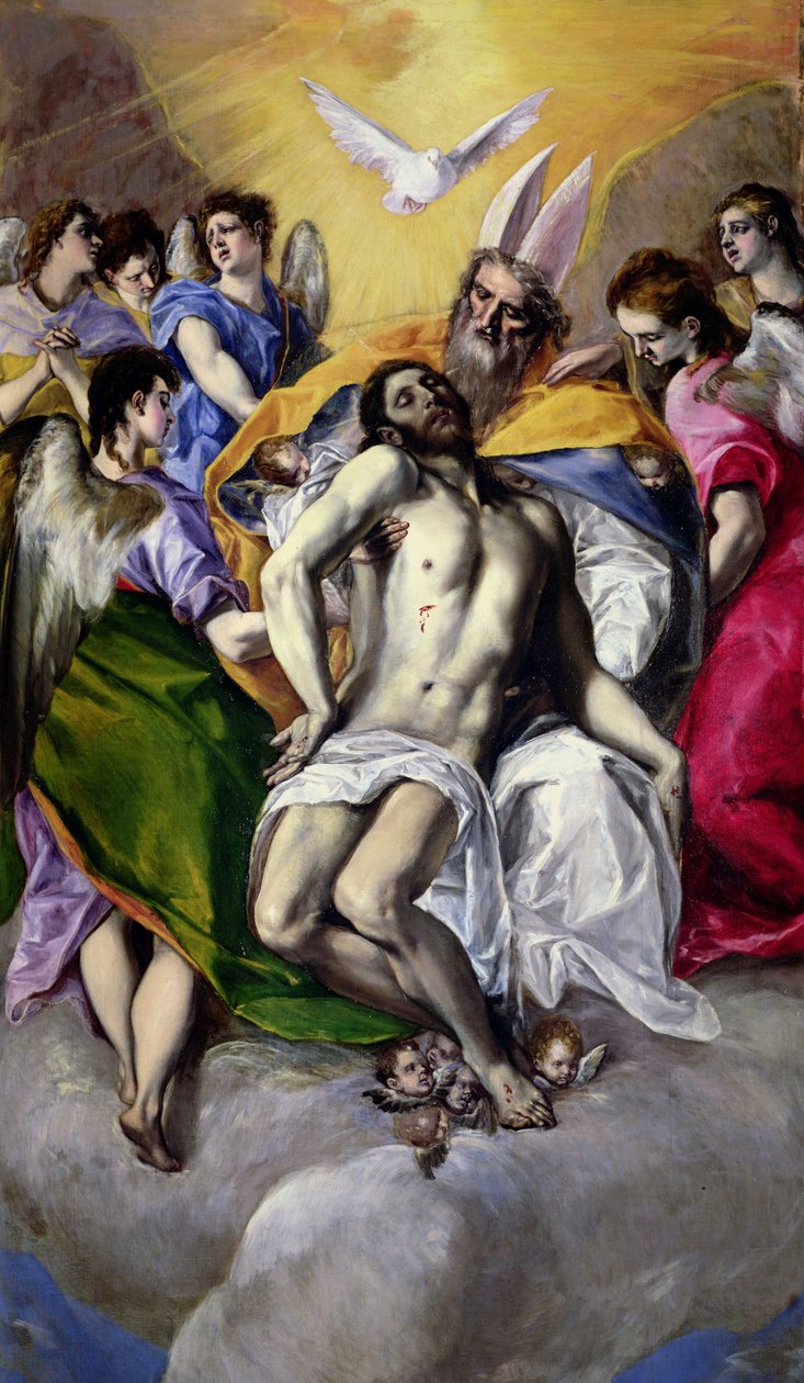 La Trinità, 1577-79 da El Greco
